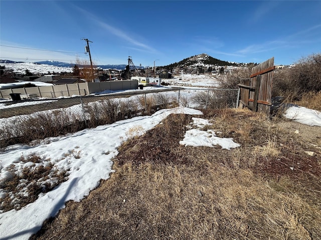 420 Virginia St, Butte, MT 59701 - view of yard covered in snow
