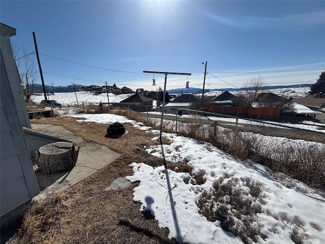 420 Virginia St, Butte, MT 59701 - view of snowy yard