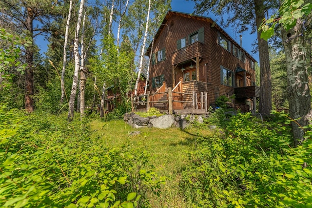 588 Ranch Rd, Bigfork, MT 59911 - rear view of property