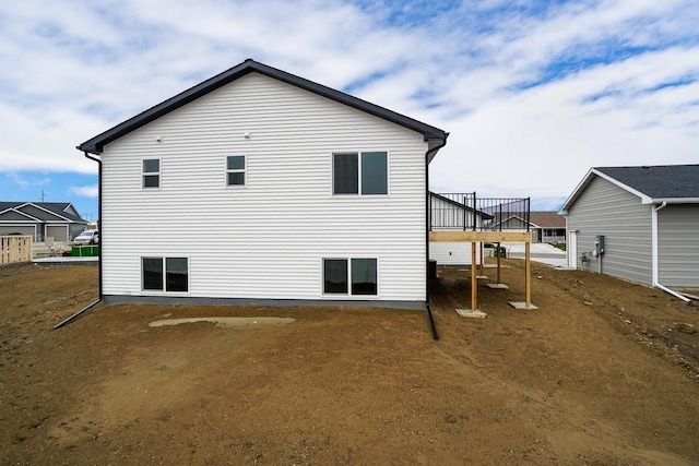 view of back of house