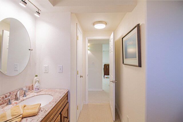 3790 Continental Dr, Butte, MT 59701 - bathroom with baseboards and vanity