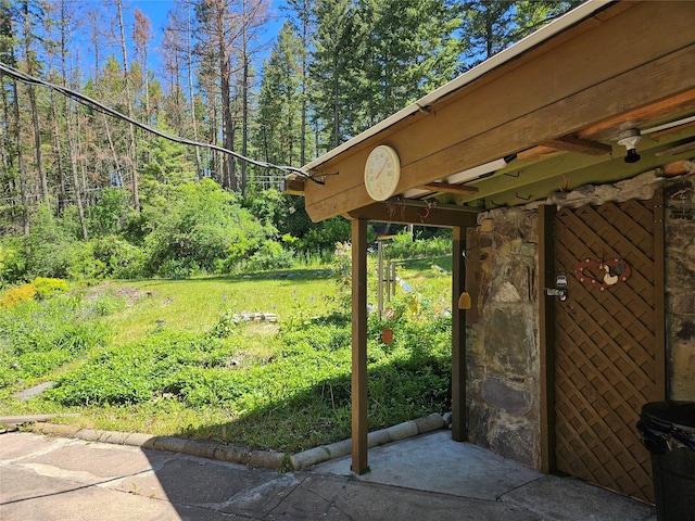 31611 Holmes Creek Ln, Polson, MT 59860 - view of yard