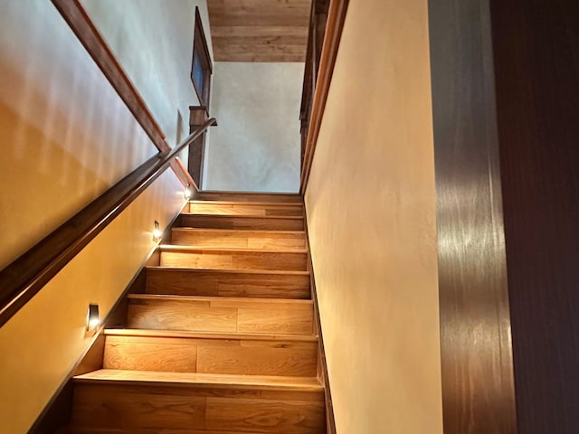 view of staircase