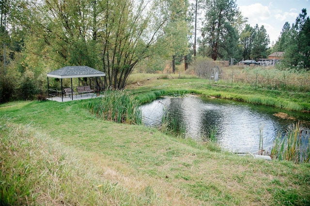 3676 Silverthorn Dr, Stevensville, MT 59870 - view of yard featuring a water view