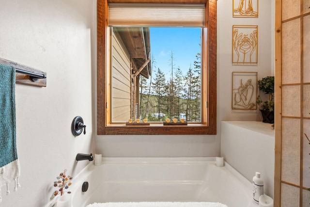 378 Skookum Rd, Lakeside, MT 59922 - full bath featuring a bathtub and healthy amount of natural light
