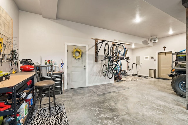 378 Skookum Rd, Lakeside, MT 59922 - garage with a workshop area