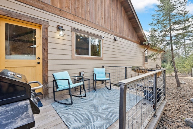 378 Skookum Rd, Lakeside, MT 59922 - view of patio featuring a grill