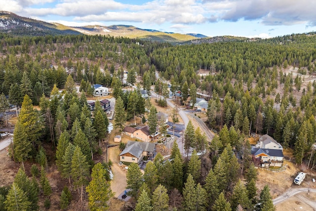 378 Skookum Rd, Lakeside, MT 59922 - view of property location featuring a heavily wooded area and mountains