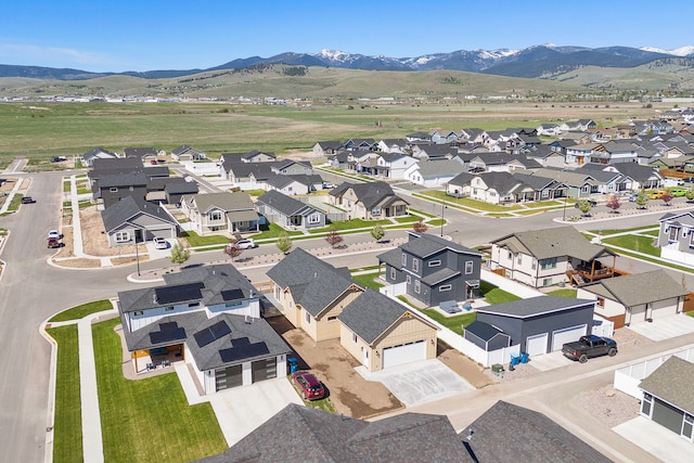 5665 Cattle Dr, Missoula, MT 59808 - aerial perspective of suburban area with mountains