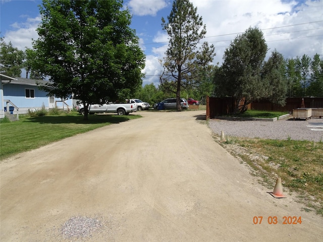 6445 Mullan Rd, Missoula, MT 59808 - view of dirt / gravel road
