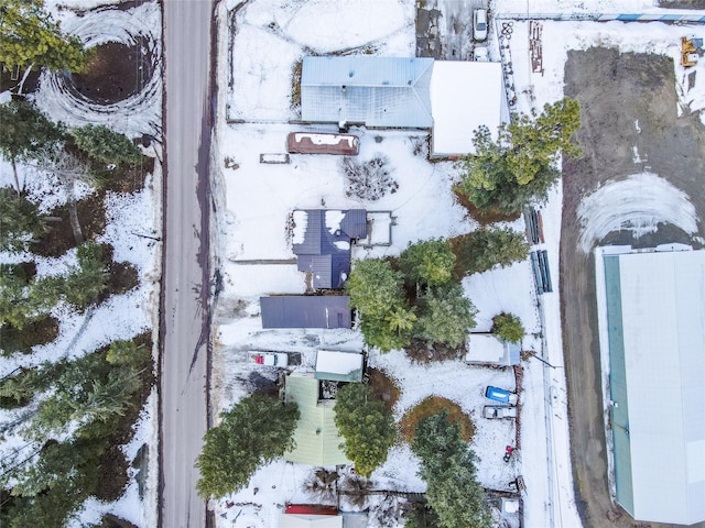 1613 Main Ave, Libby, MT 59923 - view of snowy aerial view
