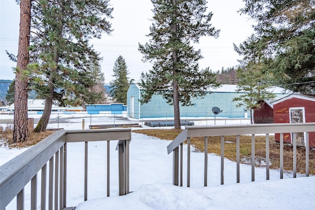1613 Main Ave, Libby, MT 59923 - view of snowy yard