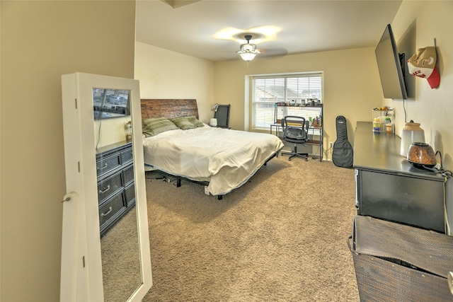 873 Guthrie Rd, Helena, MT 59602 - bedroom with carpet floors and a ceiling fan