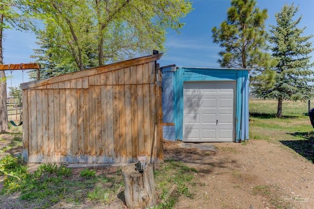 view of outbuilding with an outdoor structure