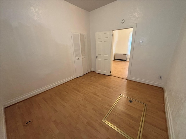 1022 Lewisohn St, Butte, MT 59701 - empty room with light wood-style floors and baseboards