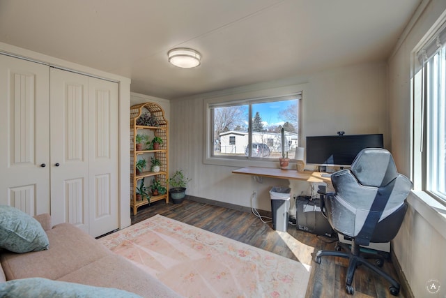 2931 Melrose Rd, Helena, MT 59602 - office space featuring wood finished floors, healthy amount of natural light, and baseboards