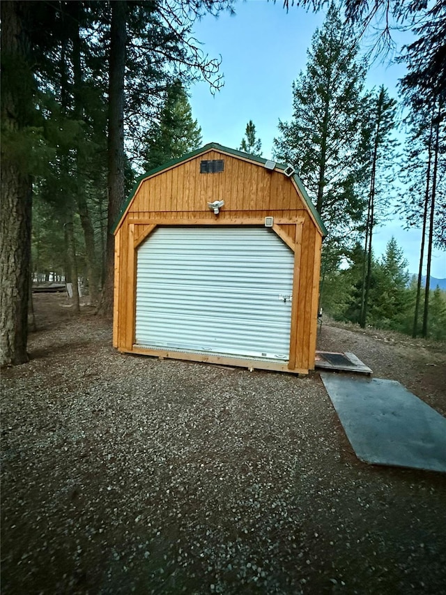 421 Cherry Creek Rd, Thompson Falls, MT 59873 - garage featuring driveway