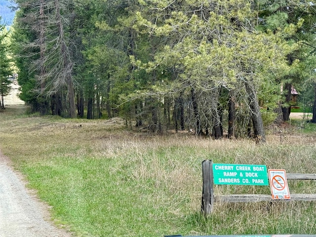 421 Cherry Creek Rd, Thompson Falls, MT 59873 - view of dirt / gravel road