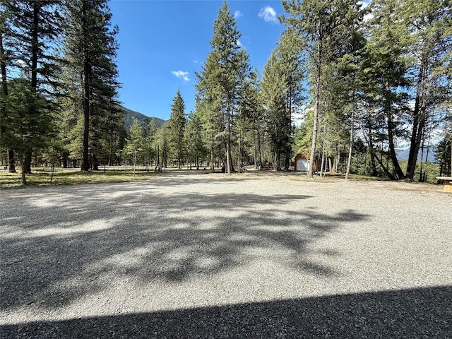 421 Cherry Creek Rd, Thompson Falls, MT 59873 - view of yard featuring a wooded view