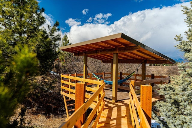 140 Swan River Rd, Bigfork, MT 59911 - view of wooden deck