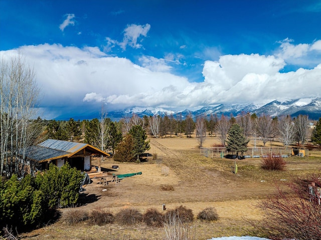 140 Swan River Rd, Bigfork, MT 59911 - view of mountain backdrop featuring rural landscape