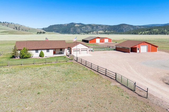 1500 Mt Highway 83, Greenough, MT 59823 - view of mountain backdrop featuring rural landscape and a pastoral area