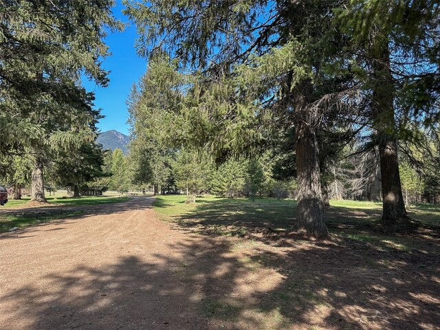 133 Klakken Rd, Noxon, MT 59853 - exterior space with a mountain view