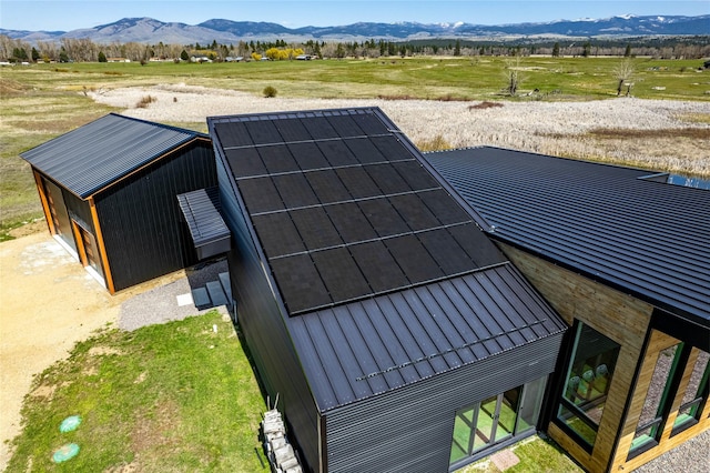 5052 Hoblitt Ln N, Florence, MT 59833 - exterior space featuring a mountain view and a rural view