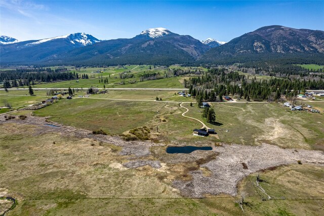 5052 Hoblitt Ln N, Florence, MT 59833 - view of mountain backdrop featuring rural landscape