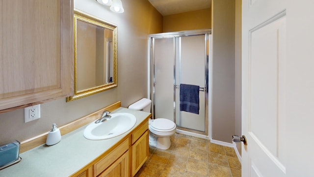 103 Alice Ave Unit B, Hamilton, MT 59840 - full bath with a shower stall and vanity