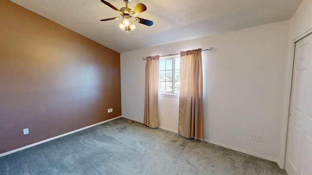 103 Alice Ave Unit B, Hamilton, MT 59840 - carpeted empty room featuring ceiling fan and lofted ceiling