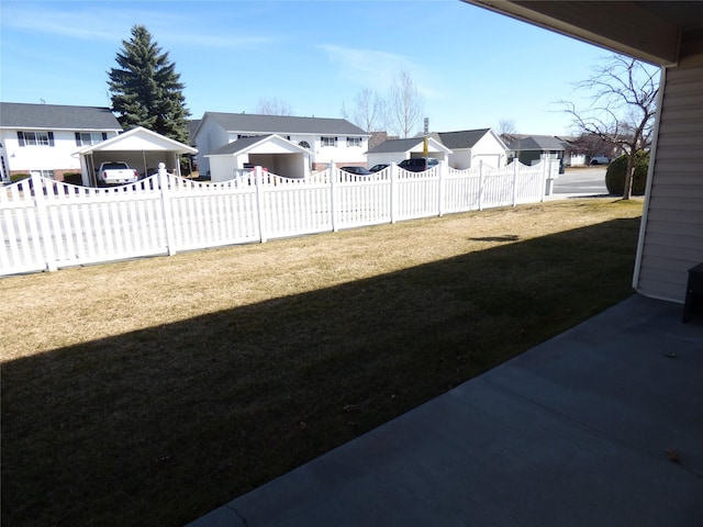 103 Alice Ave Unit B, Hamilton, MT 59840 - view of yard with a residential view and a carport
