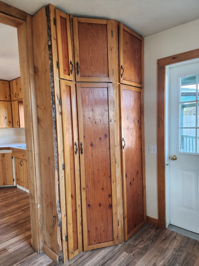 406 W 1st St W, Whitehall, MT 59759 - interior details featuring baseboards and wood finished floors