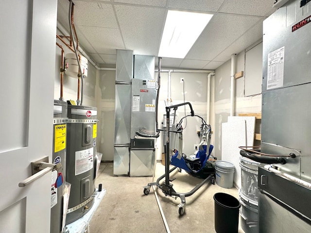 113 Mission Bay Dr, Polson, MT 59860 - utility room with heating unit and secured water heater
