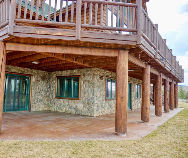 1130 Hegson Dr, Stevensville, MT 59870 - view of patio