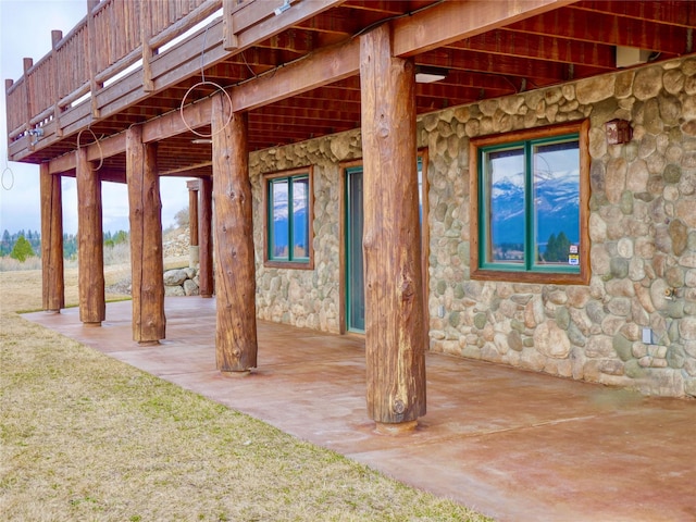 1130 Hegson Dr, Stevensville, MT 59870 - view of patio / terrace