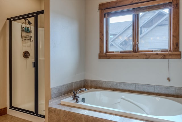 1 Rock Creek Ct, Whitefish, MT 59937 - bathroom with a stall shower and a bath