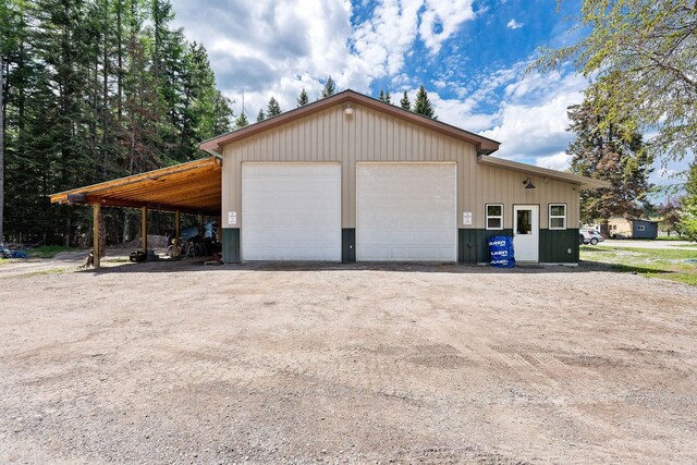253 Aero Ln, Bigfork, MT 59911 - garage with a detached garage