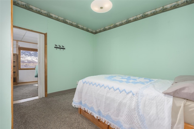 433 Swamp Creek Rd, Wise River, MT 59762 - bedroom featuring baseboards and carpet floors