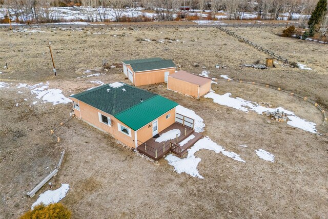 433 Swamp Creek Rd, Wise River, MT 59762 - view of snowy aerial view