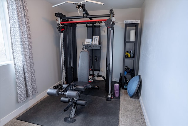 9 Ridge View Cir, Montana City, MT 59634 - workout area featuring baseboards