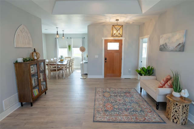 9 Ridge View Cir, Montana City, MT 59634 - foyer entrance featuring light wood finished floors and healthy amount of natural light