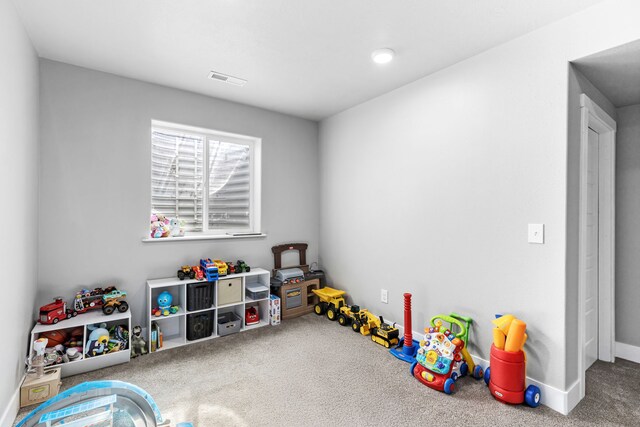 2009 Meriwether Ct, Great Falls, MT 59405 - rec room featuring carpet flooring and visible vents