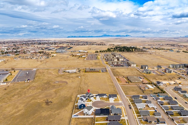 2009 Meriwether Ct, Great Falls, MT 59405 - drone / aerial view featuring a mountain view