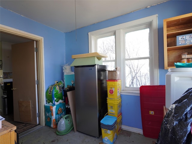 view of utility room