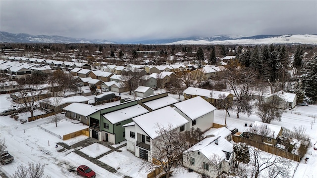 2212 S 12th St W, Missoula, MT 59801 - snowy aerial view with a residential view