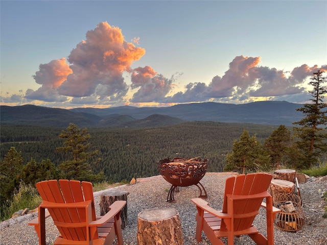 85 Meadows Dr, Whitefish, MT 59937 - mountain view with a forest