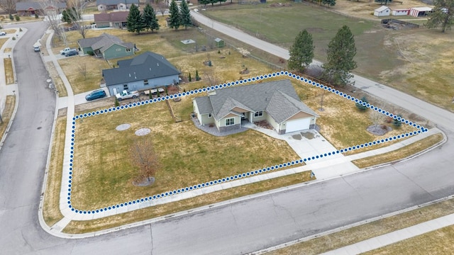 369 Gold Ct, Florence, MT 59833 - aerial view of residential area