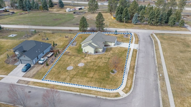369 Gold Ct, Florence, MT 59833 - view from above of property