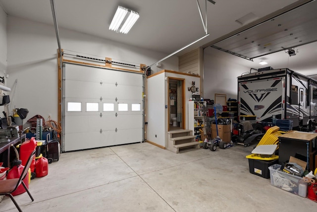 229AND231 Harbor Dr, Bigfork, MT 59911 - garage with a garage door opener